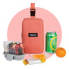 PackIt® Freezable Upright Snack Box, Papaya