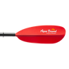 Sting Ray Fiberglass 2 piece Snap Button Kayak Paddle - Sunset Red