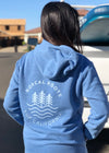 NorCal Roots Pullover Hoodie - Heather Bay Blue